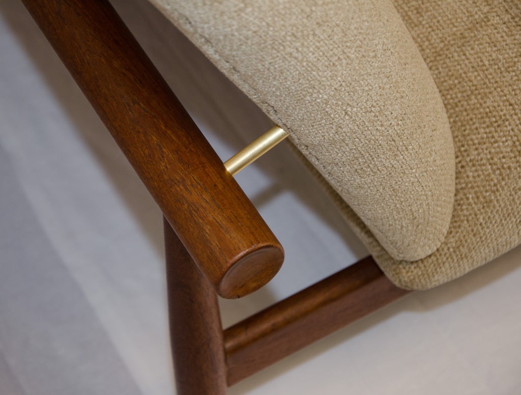 Mid-20th Century Finn Juhl Teak Japan Sofa Model 137