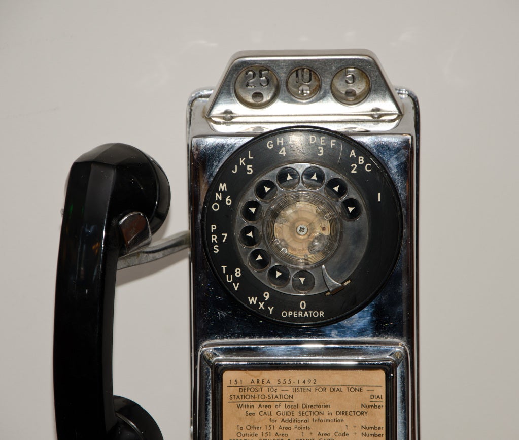 automatic electric company pay phone