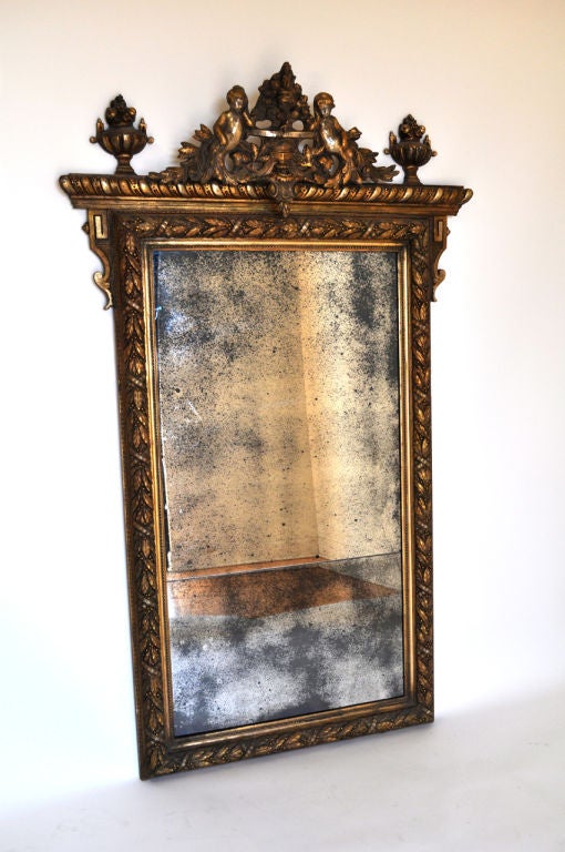 Putti gilt, Mirror