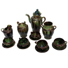 Mexican ceramic tea set
