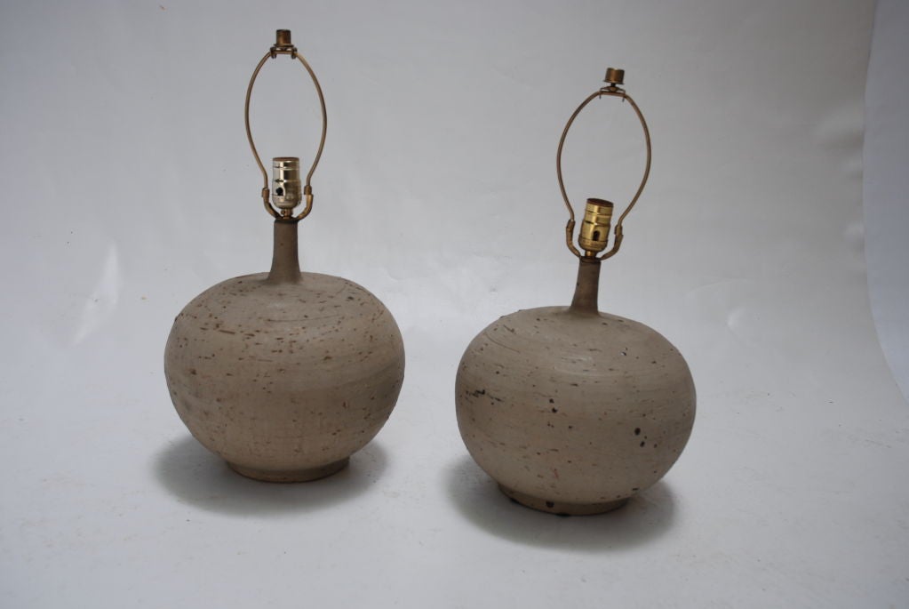 Mexican high temperature ceramic lamps.