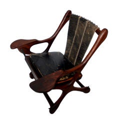 Vintage Don Shoemaker rocking chair.