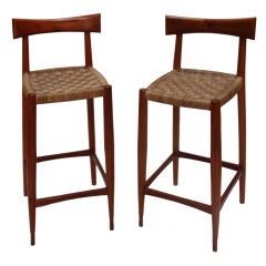Pair of Acapulco bar chairs