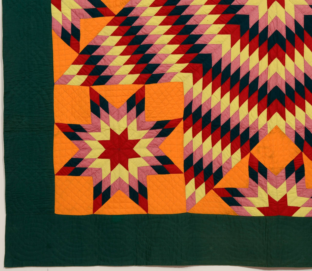 Star of Bethlehem Quilt In Excellent Condition In Darnestown, MD