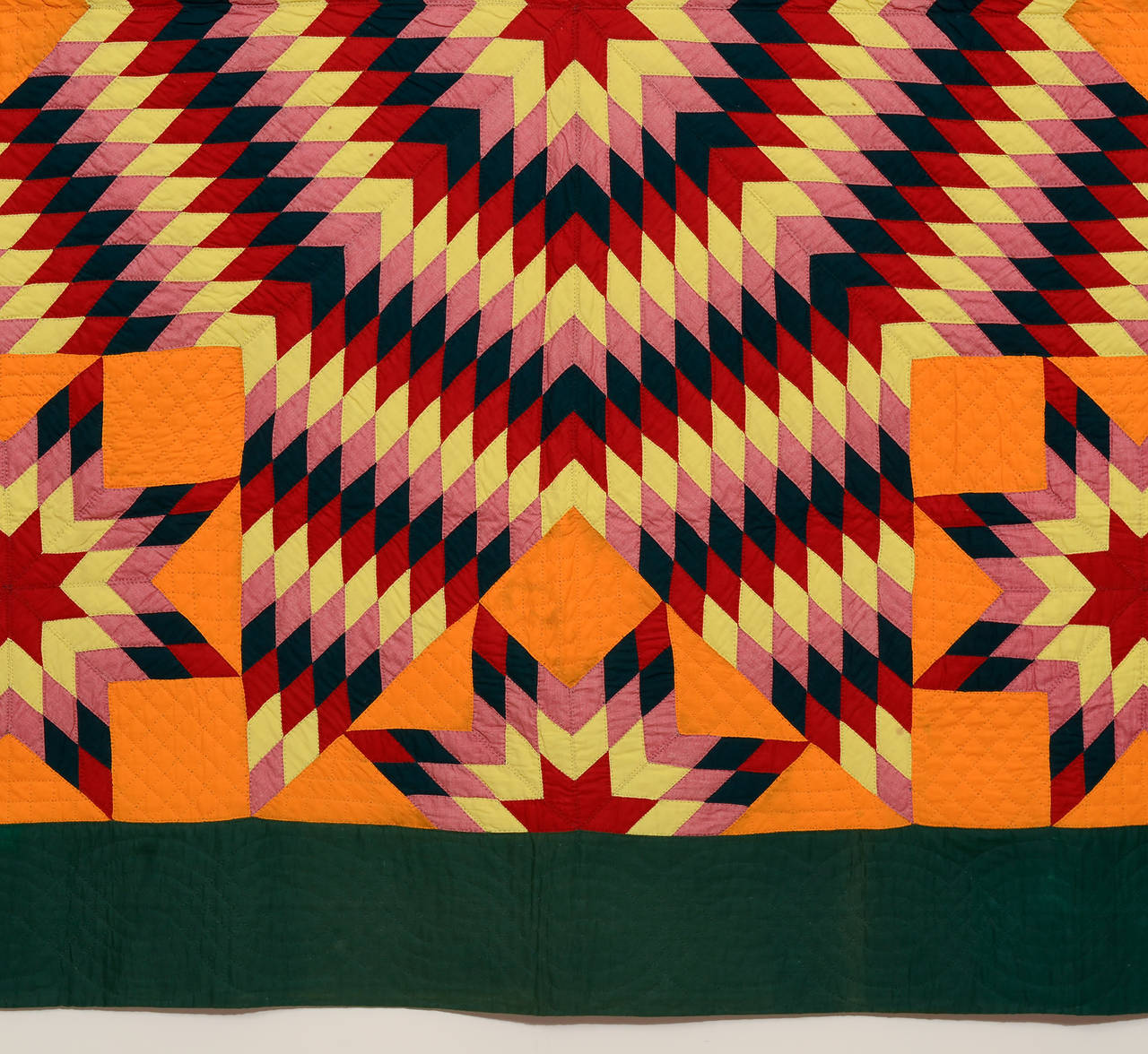 Late 19th Century Star of Bethlehem Quilt