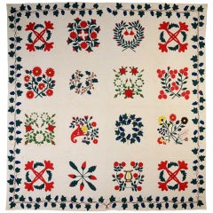 Floral Album Quilt