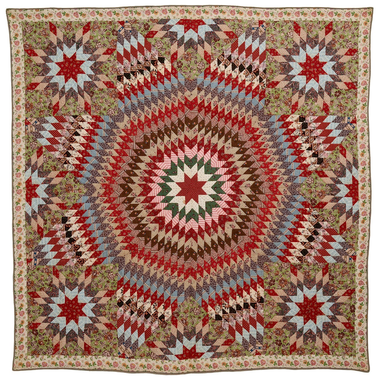 Purple Starburst WJ0812058CL Quilt main image 1