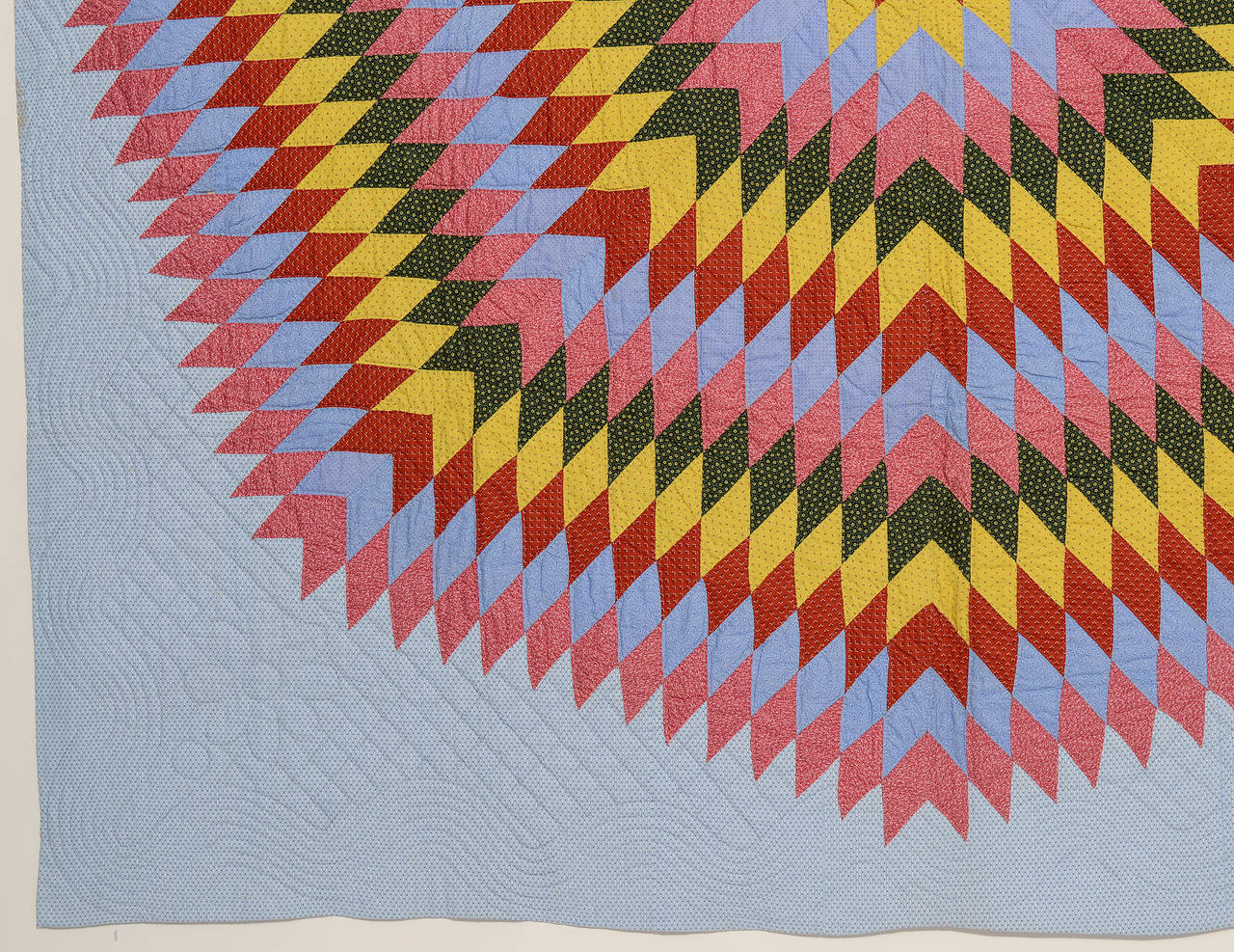 Starburst Quilt In Excellent Condition In Darnestown, MD