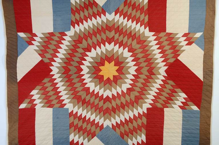 Patriotic Lone Star Quilt