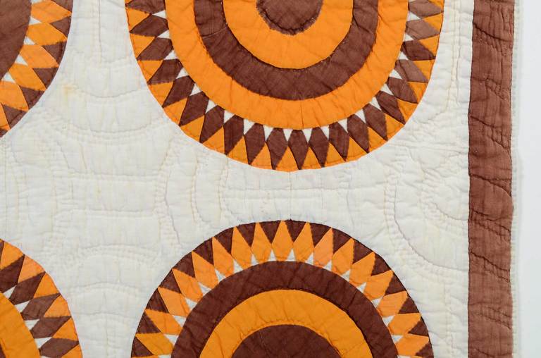 19th Century Bulls'Eye Quilt