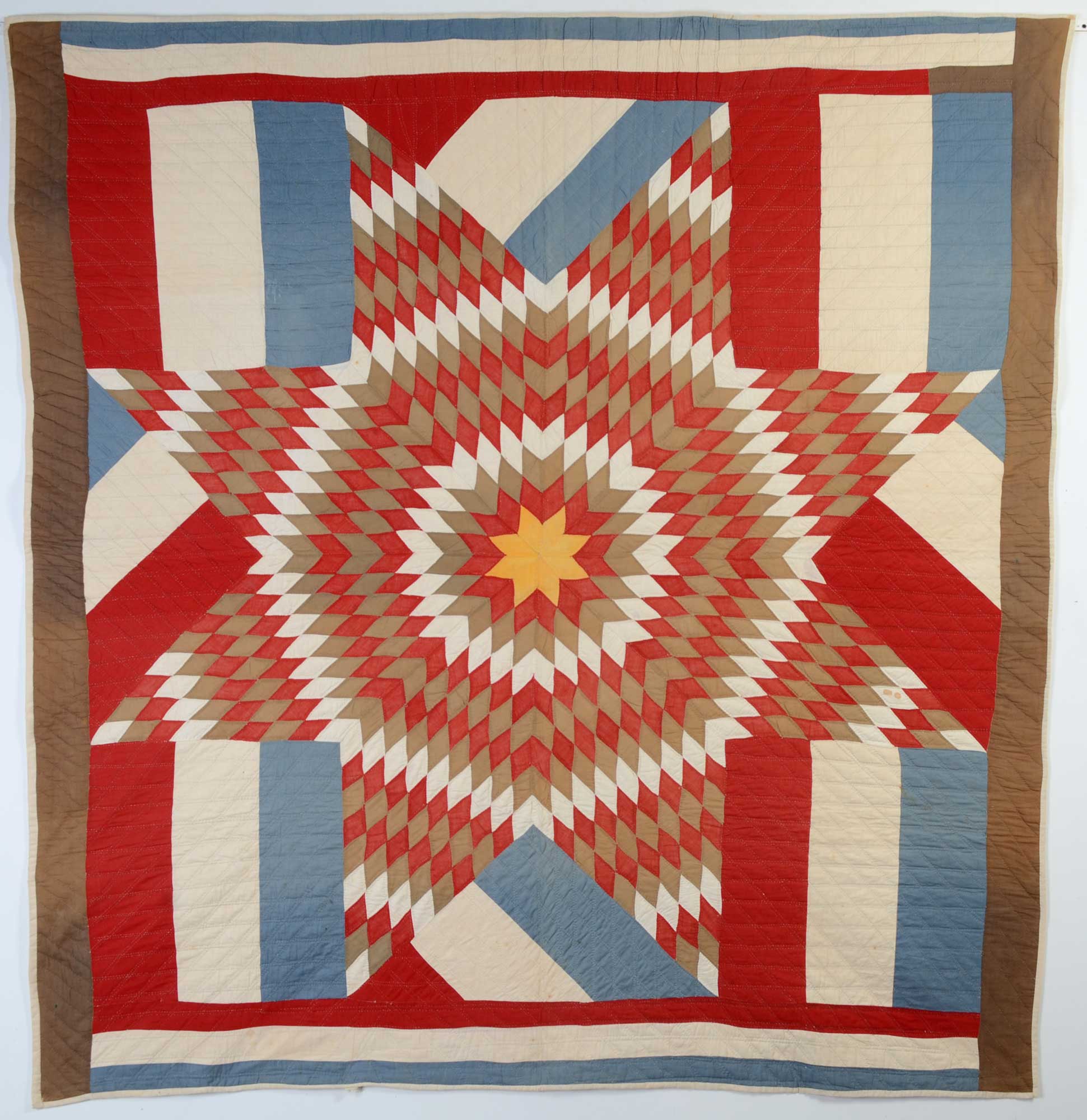 Patriotic Lone Star Quilt