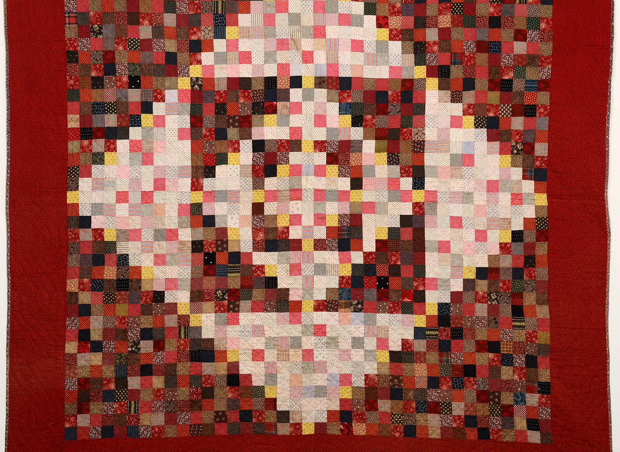 American One Patch Diamond in Square Quilt
