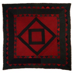 Mennonite Diamond in a Square Quilt