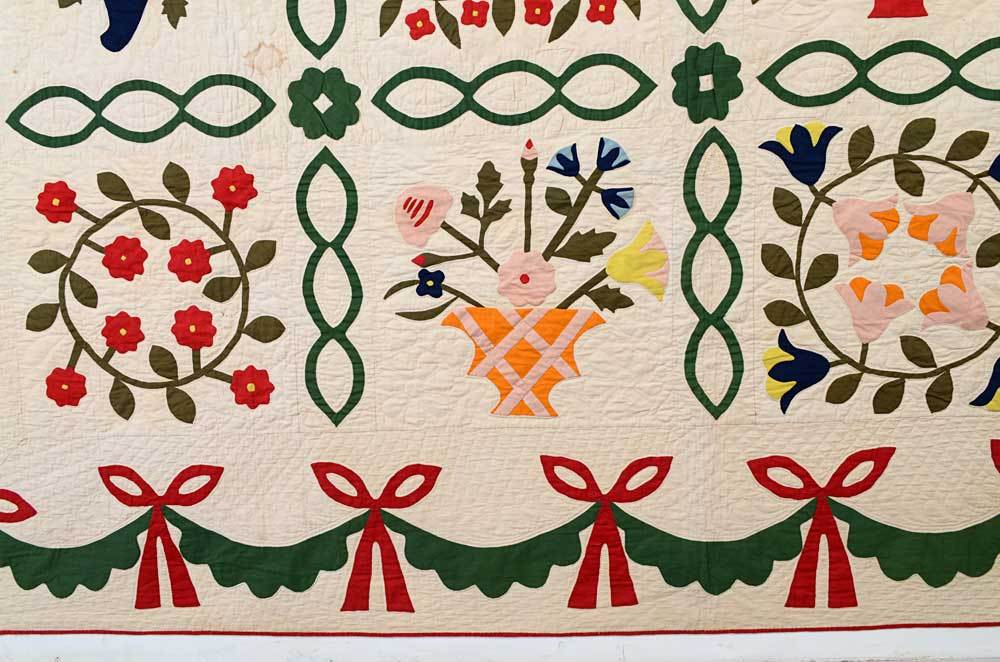 Pennsylvania Album Quilt at 1stDibs