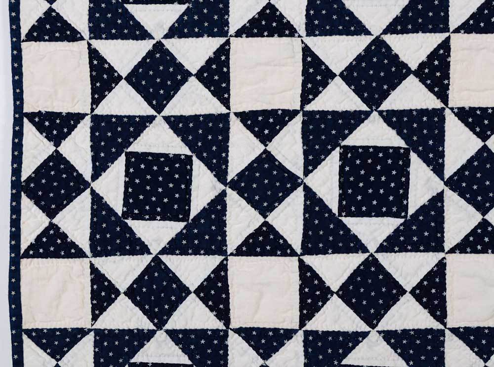 19th Century Multiple Pattern Variable Stars Quilt