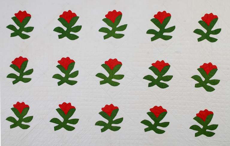 Floral Applique Quilt