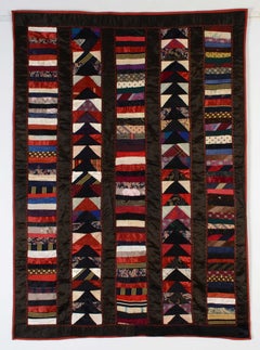 Chinese Coins and Wild Goose Chase Crib Quilt