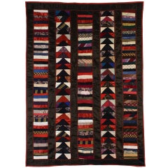 Chinese Coins and Wild Goose Chase Crib Quilt 8