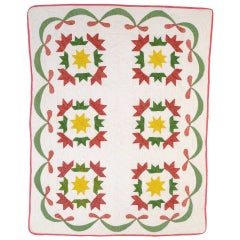 Victory Star Crib Quilt 4