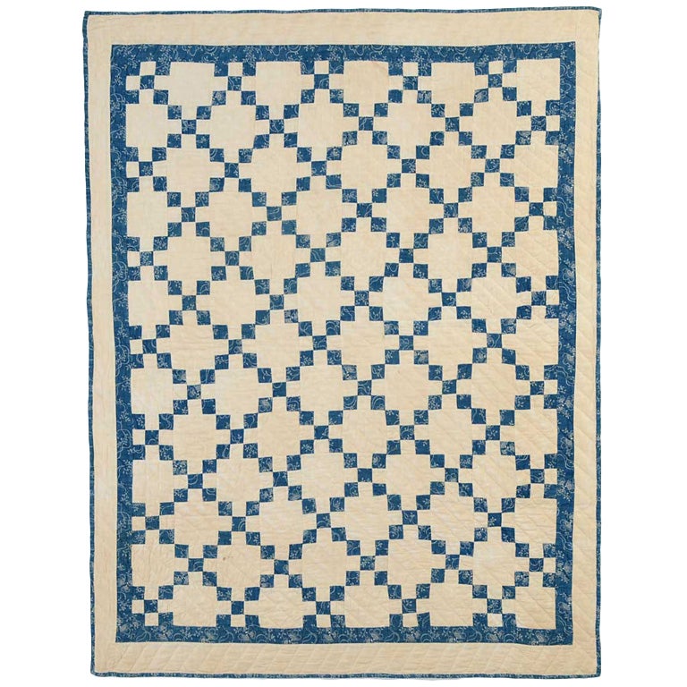 Nine Patch Crib Quilt