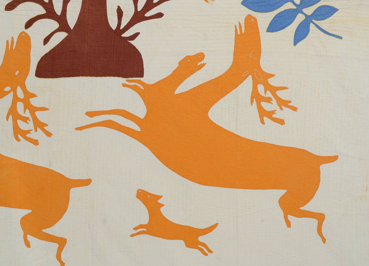 Américain Quilt d'art populaire 