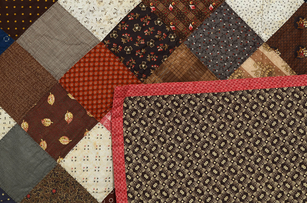 Late 19th Century One-Patch Charm Quilt