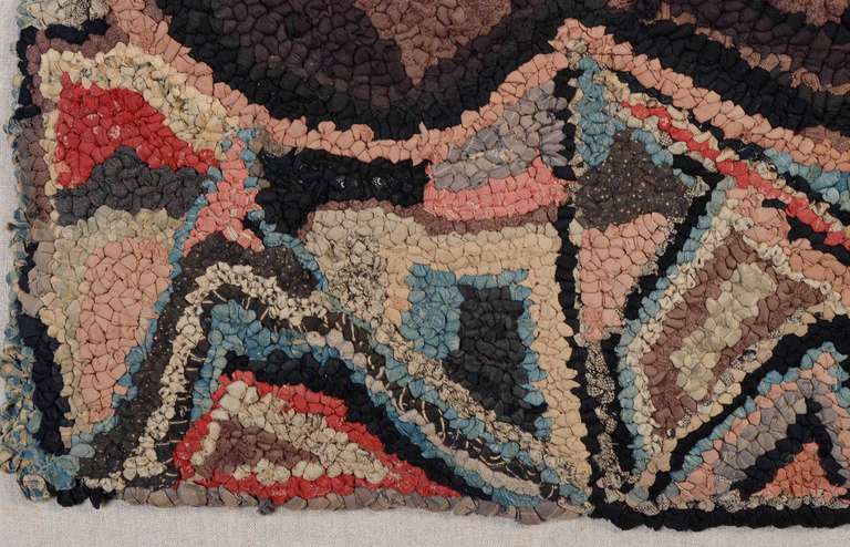 Américain Tapis à capuche à capuche pour chien couché en vente