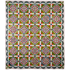 Antique Original Pieced Quilt Pattern