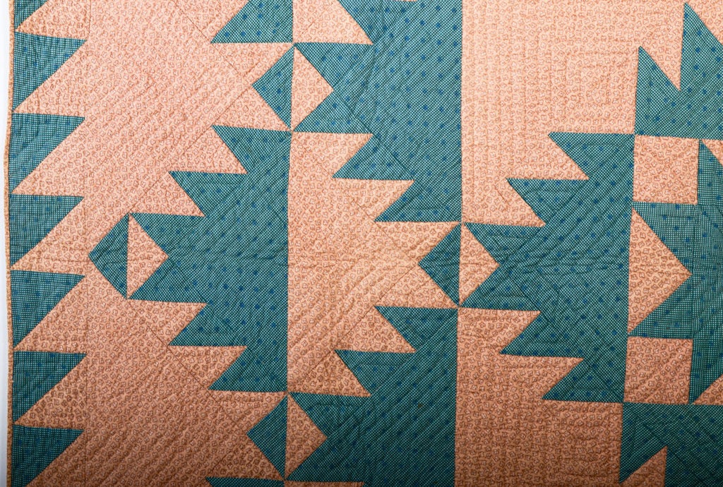Delectable Mountains Quilt In Excellent Condition In Darnestown, MD