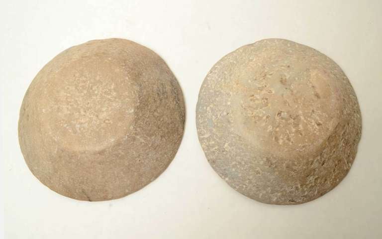 French Pair of Soapstone Bowls