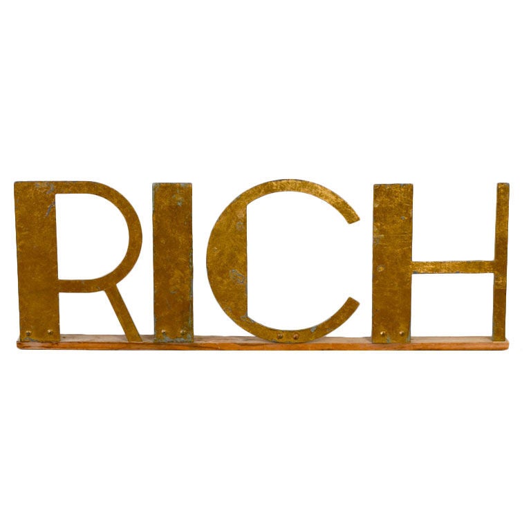 RICH Sign For Sale