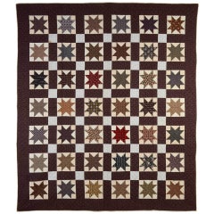 Evening Stars Charm Quilt