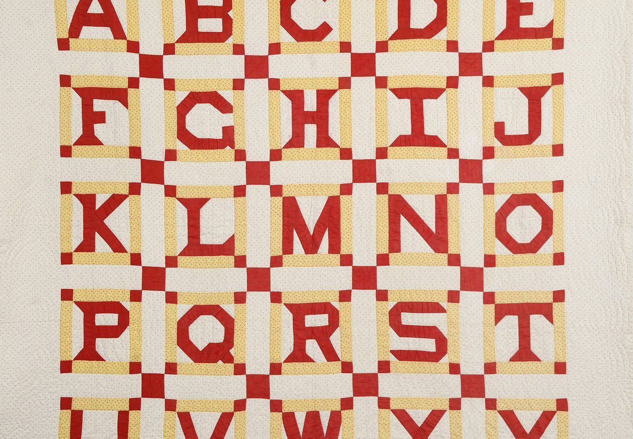 Rare Alphabet Quilt