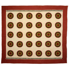 Antique Rising Suns Quilt
