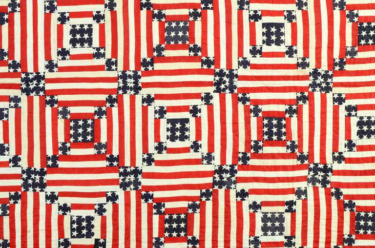 patriotic log cabin quilt patterns