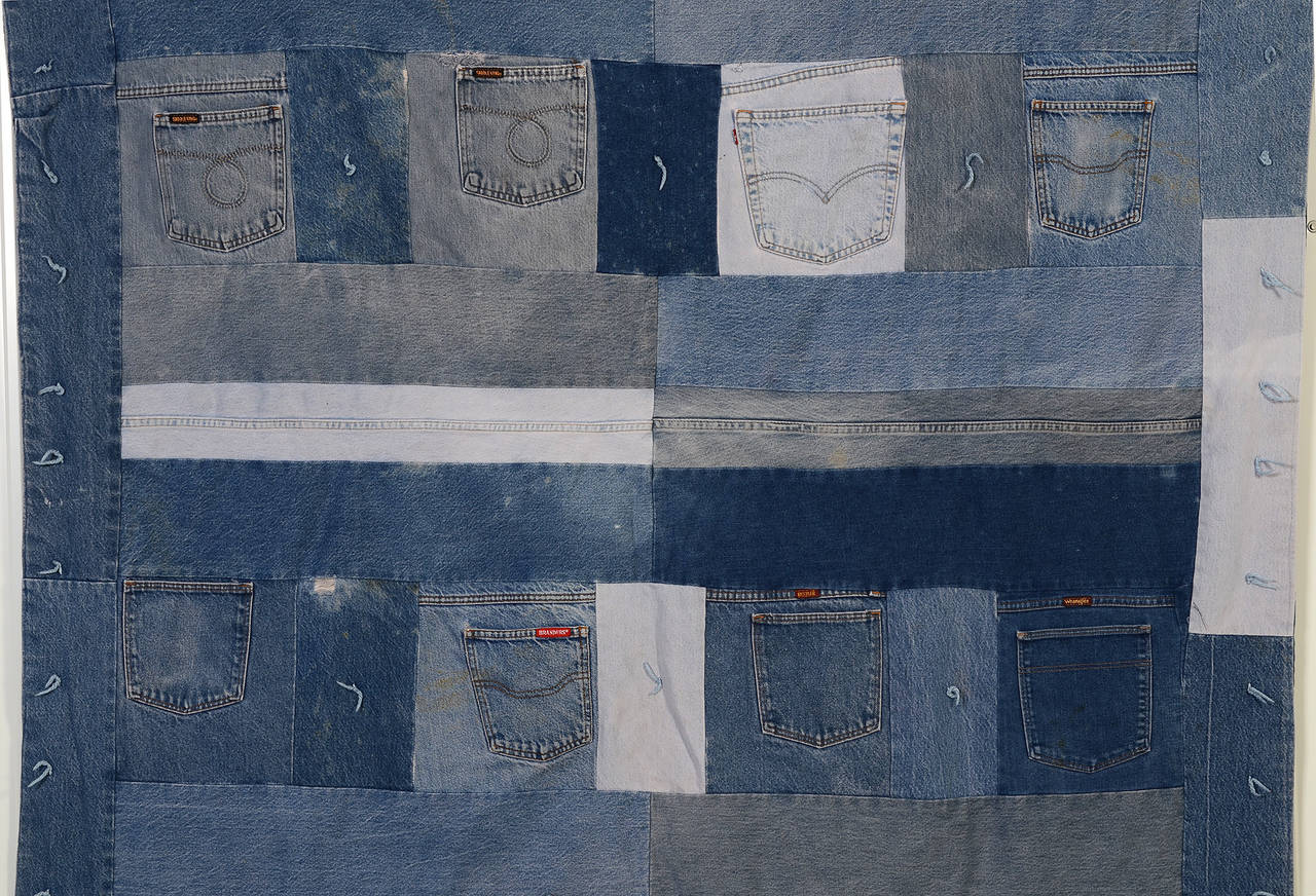 jean pocket quilt