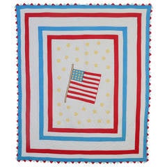 American Flag Quilt 2