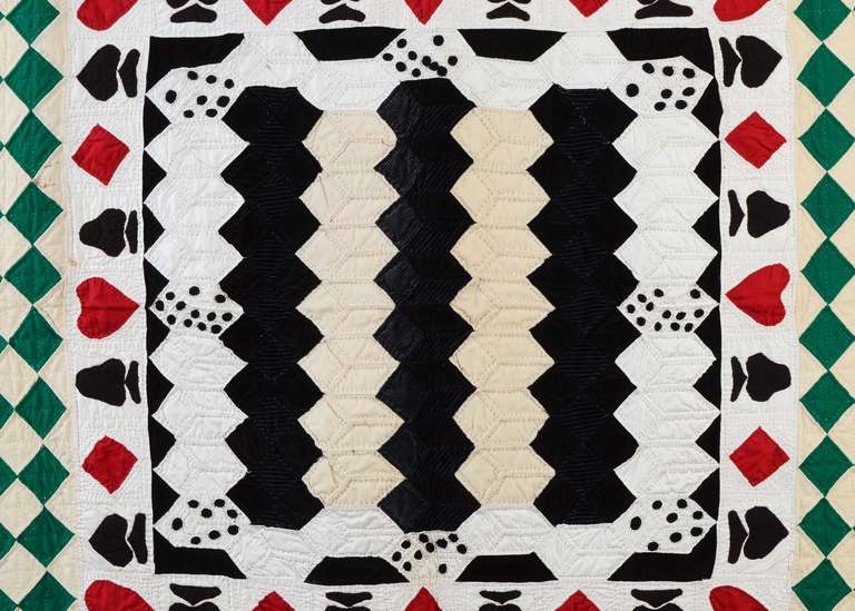 American Gambler's Choice Quilt For Sale
