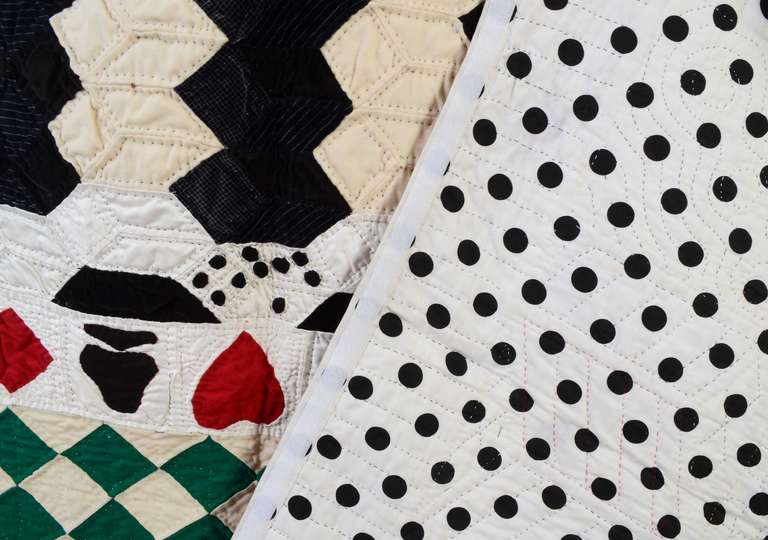 Cotton Gambler's Choice Quilt For Sale