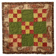Double Nine Patch Doll Quilt