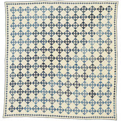 Antique Economy Patch Quilt, 1880