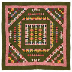 Unique Four-Patch Quilt