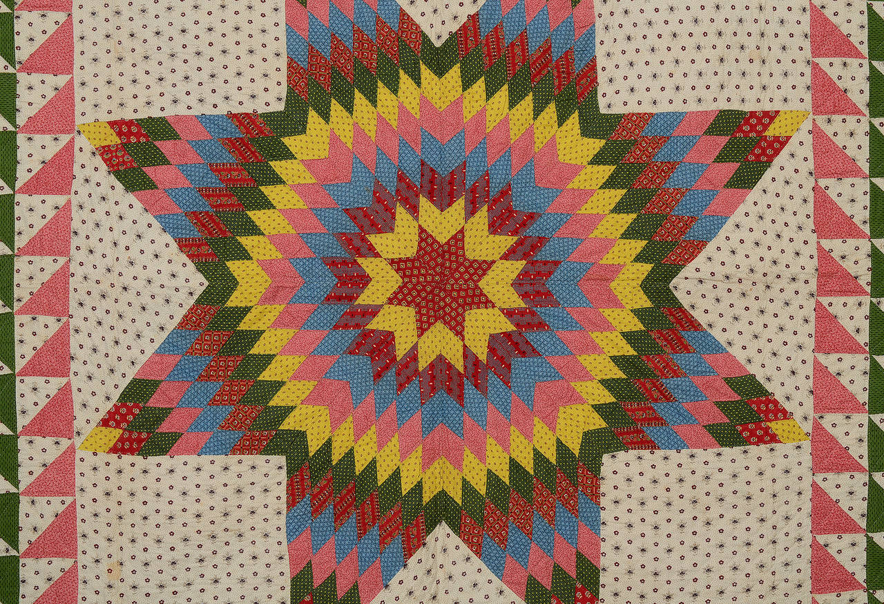 Star of Bethlehem Quilt at 1stdibs