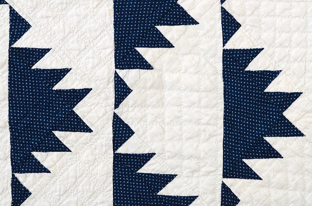 19th Century Delectable Mountains Quilt