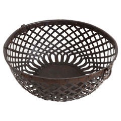 Handmade Metal Basket