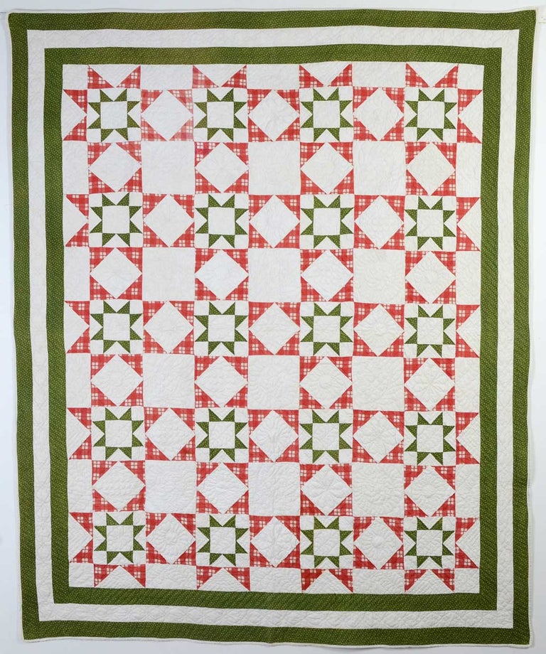 Evening Stars Quilt For Sale at 1stDibs