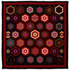 Mennonite Hexagons Quilt