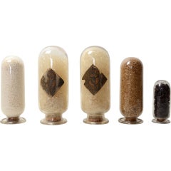 Antique Glass Bottles from Country Store