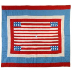 Vintage Patriotic Quilt