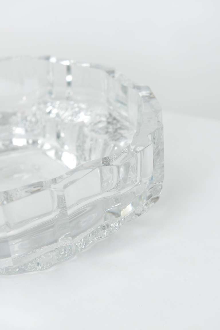 Finnish Crystal Bowl by Tapio Wirkkala, Finland